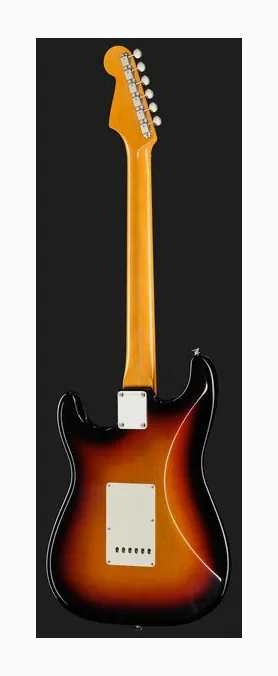 Fender American Vintage II 61 Stratocaster RW WT3TB, corpo e verniciatura in primo piano