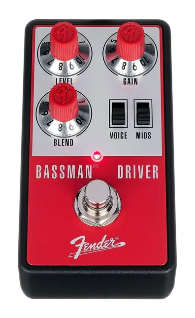 Fender Bassman Driver, grafica del pannello superiore