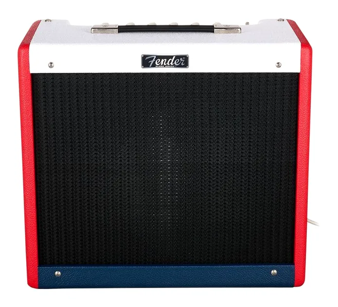 Fender Blues Junior Colour Trio, pannello dei controlli in primo piano