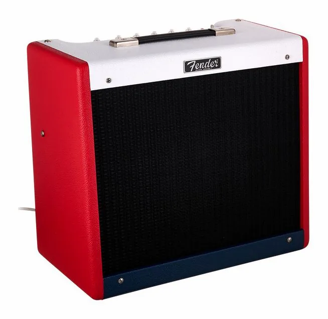 Fender Blues Junior Colour Trio, vista laterale del cabinet