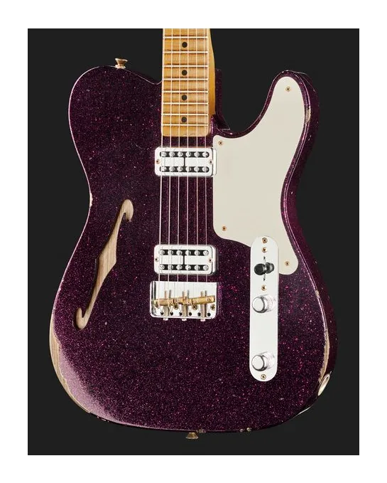 Fender Caballo Tono Ligero AMS Relic, curve del body viste dall'alto
