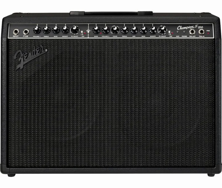 Fender Champion II 100 Blackout, vista laterale del cabinet