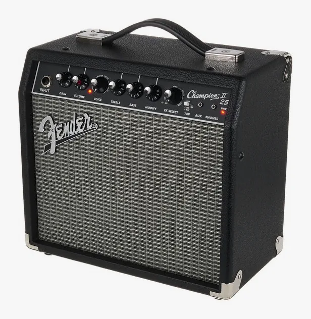 Fender Champion II 25, vista laterale del cabinet