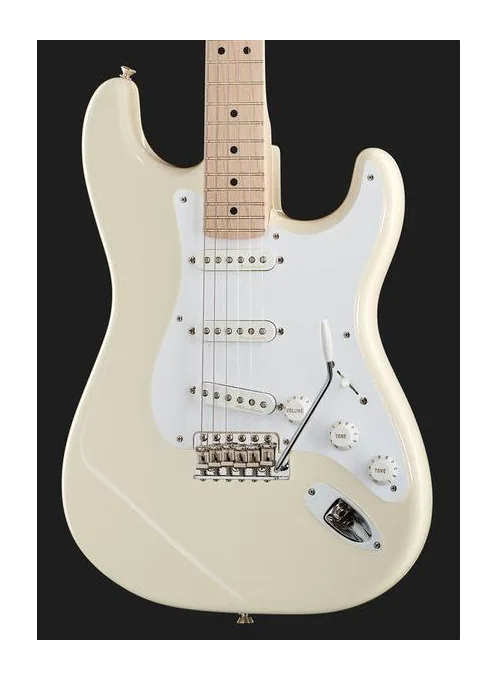 Fender Clapton Strat Signature OW, manico e tastiera visti di lato