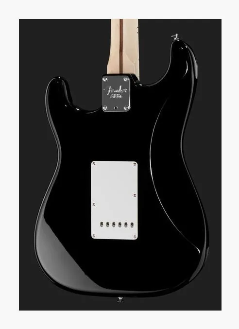Fender Clapton Strat Signature BLK, capotasto e prime posizioni della tastiera