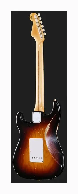 Fender 1958 CR Strat Relic WF 2TSB, profilo laterale del corpo