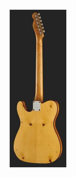 Fender Cunife Tele Custom Amber Relic, selettore pickup e jack di uscita