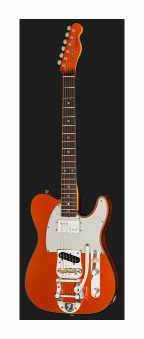 Fender Cunife Tele Custom Candy T JM, pickup e manopole dei controlli