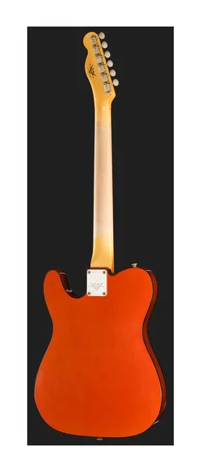 Fender Cunife Tele Custom Candy T JM, curve del body viste dall'alto