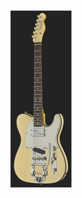 Fender Cunife Tele Custom VintageW JM, corpo e verniciatura in primo piano
