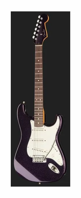 Fender Custom Deluxe Roast Strat MS, manico e tastiera visti di lato