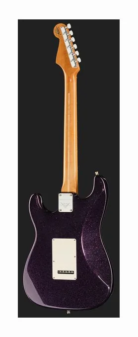 Fender Custom Deluxe Roast Strat MS, pickup e manopole dei controlli