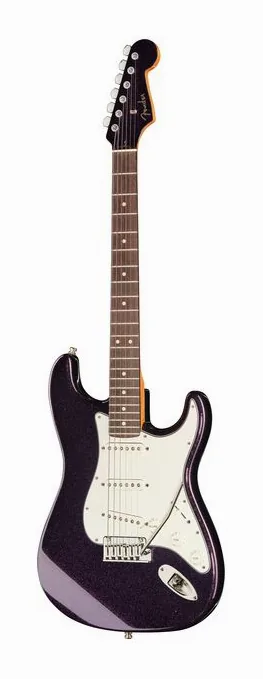 Fender Custom Deluxe Roast Strat MS visto di fronte