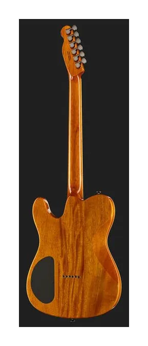 Fender Custom Telecaster FMT HH AM IL, curve del body viste dall'alto