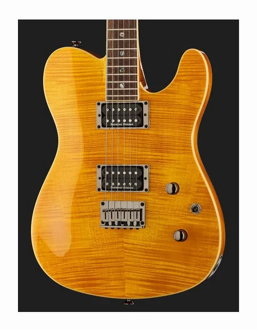 Fender Custom Telecaster FMT HH AM IL, profilo laterale del corpo