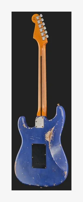 Fender Custom Violet Strat Relic MBAM, ponte e meccaniche di intonazione