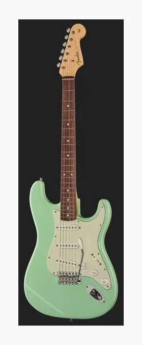 Fender Exclusive MIJ 60s Strat RW SFG, profilo laterale del corpo