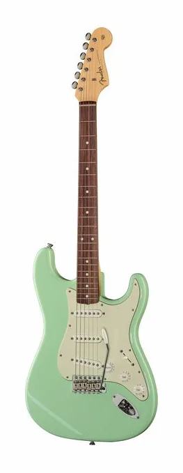 Fender Exclusive MIJ 60s Strat RW SFG fotografato frontalmente
