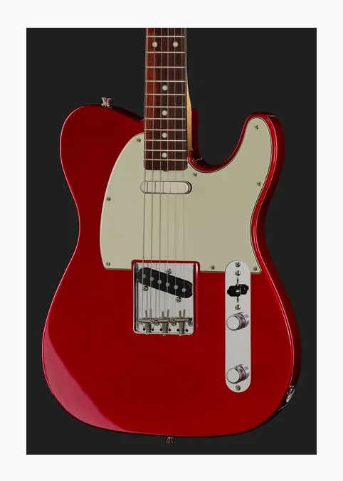 Fender Exclusive MIJ 60s Tele RW CAR, curve del body viste dall'alto