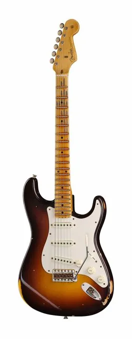 Fender Fat 50s Strat WF2CS Relic LTD visto di fronte
