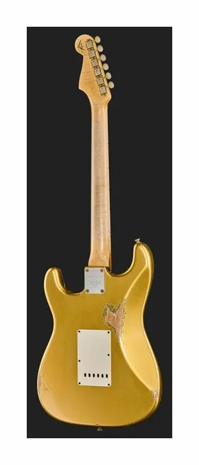 Fender Fat 64 Stratocaster AagOGs Ltd, selettore pickup e jack di uscita