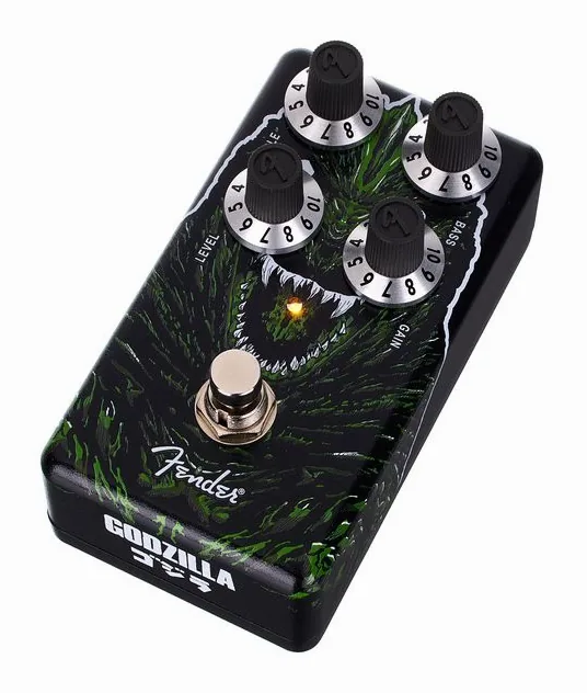 Fender Godzilla Distortion, led e interruttore a pedale