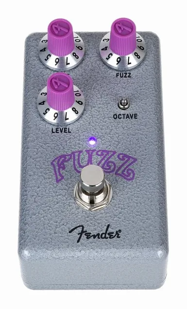 Fender Hammertone Fuzz, grafica del pannello superiore