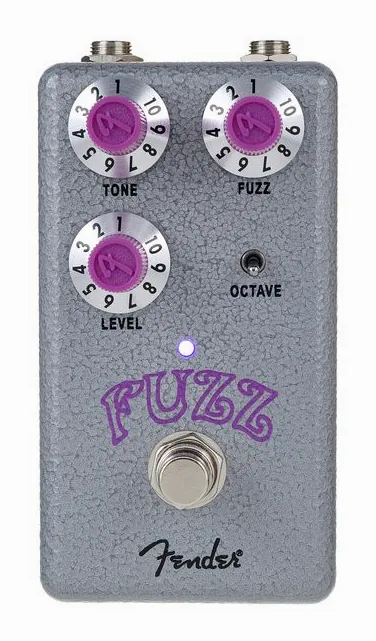 Fender Hammertone Fuzz, grafica del pannello superiore