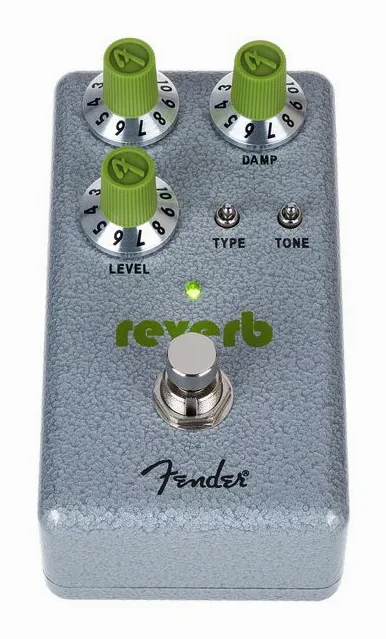 Fender Hammertone Reverb, led e interruttore a pedale