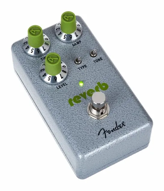 Fender Hammertone Reverb, grafica del pannello superiore