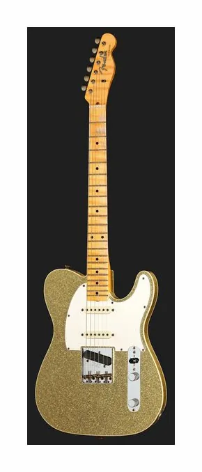 Fender HotShot Tele Relic AGS LTD, corpo e verniciatura in primo piano
