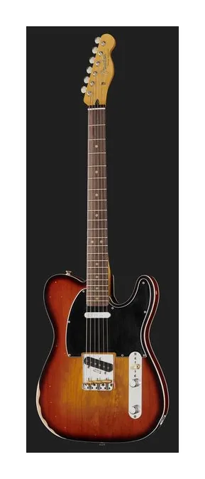 Fender Jason Isbell Tele Custom 3CCB, corpo e verniciatura in primo piano