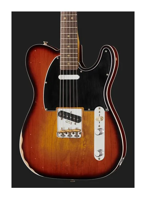 Fender Jason Isbell Tele Custom 3CCB, pickup e manopole dei controlli