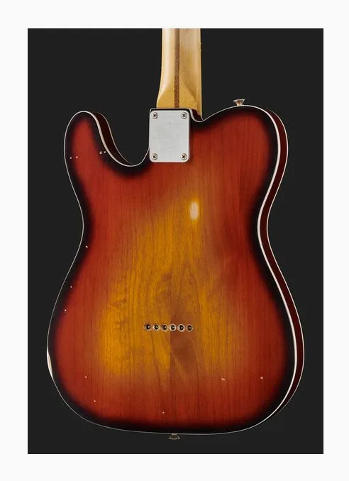 Fender Jason Isbell Tele Custom 3CCB, curve del body viste dall'alto