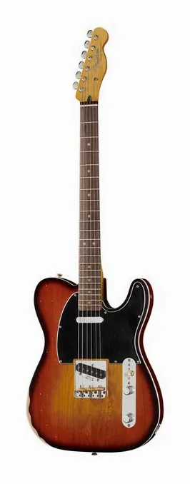 Fender Jason Isbell Tele Custom 3CCB fotografato frontalmente