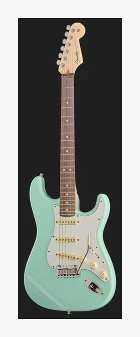 Fender Jeff Beck Custom Shop SFG, curve del body viste dall'alto