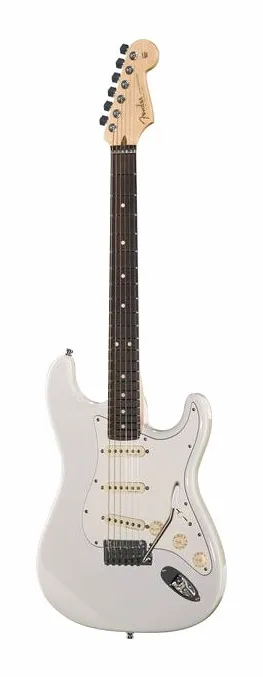 Fender Jeff Beck Custom Shop OW fotografato frontalmente
