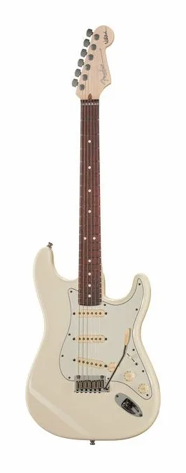 Fender Jeff Beck Strat OW in primo piano frontale