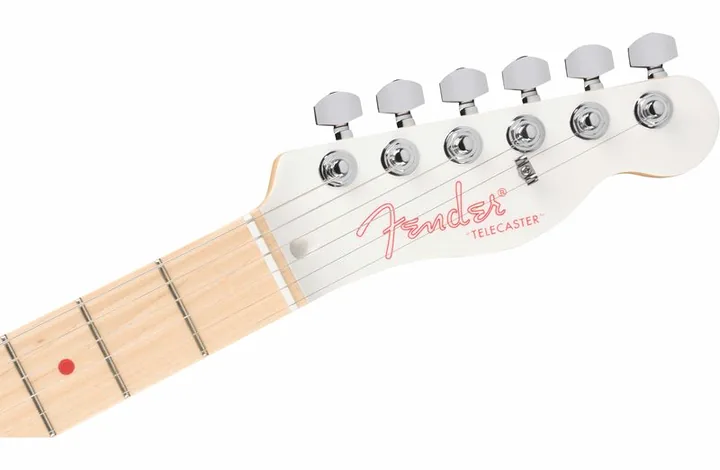Fender John 5 Ghost Tele WHT, profilo laterale del corpo
