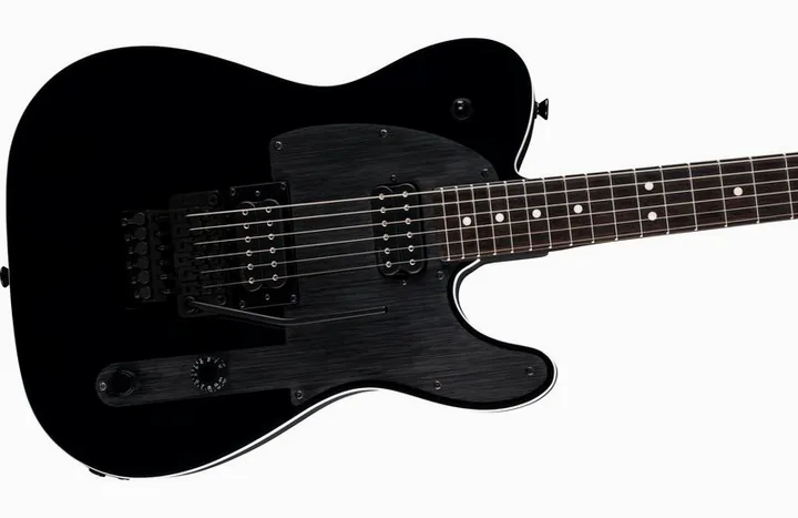 Fender John 5 Phantom Tele BLK, vista posteriore del corpo