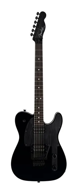 Fender John 5 Phantom Tele BLK visto di fronte
