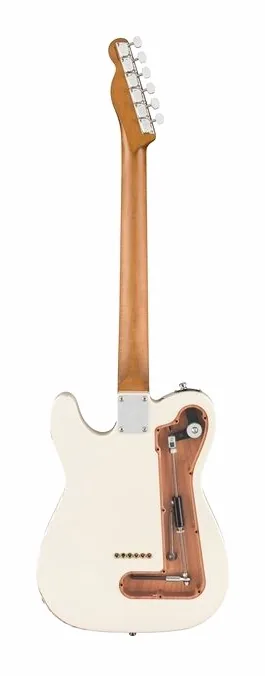 Fender John Osborne Tele MN OWH, curve del body viste dall'alto