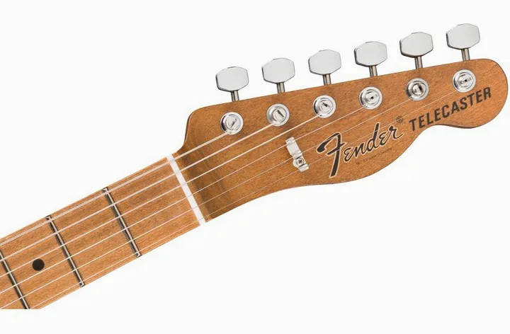 Fender John Osborne Tele MN OWH, profilo laterale del corpo