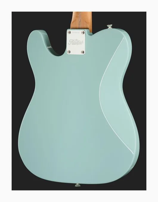 Fender Kingfish Delta Day Tele DNB, paletta con meccaniche e logo