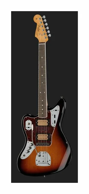 Fender Kurt Cobain Jaguar LH, capotasto e prime posizioni della tastiera