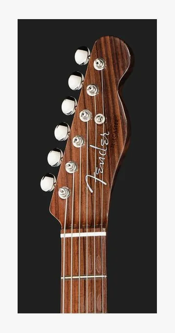 Fender LTD 50 Tele Thinline RW AB, profilo laterale del corpo
