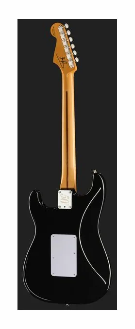 Fender LTD 50th Dave Murray Strat BLK, profilo laterale del corpo