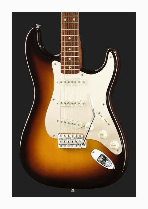Fender LTD '57 Strat DLX C2SB, manico e tastiera visti di lato