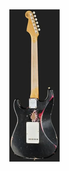 Fender LTD 59 Strat BPoMW Heavy R, capotasto e prime posizioni della tastiera