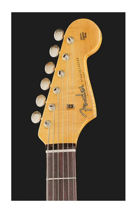 Fender LTD 59 Strat BPoMW Heavy R, capotasto e prime posizioni della tastiera